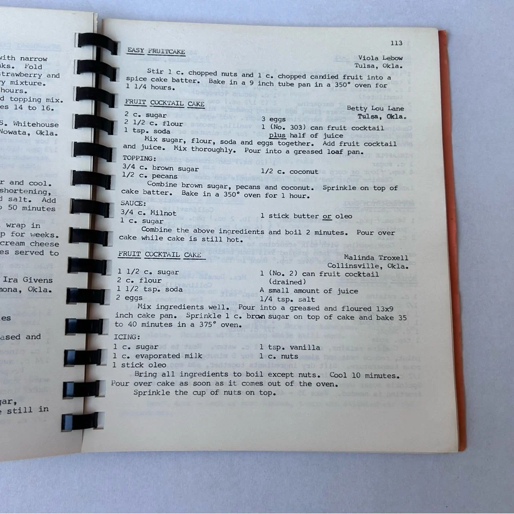 The Servin’ Spoon Verdigris Valley Electric Cooperative Cookbook 1973 Vintage